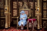 Her Majesty The Queen delivering Queen's Speech