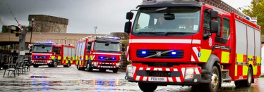 North Wales fire service picture